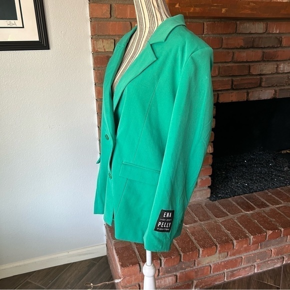 NWT Ena Pelly Jolie Blazer in Evergreen Sz 6 - Picture 7 of 11